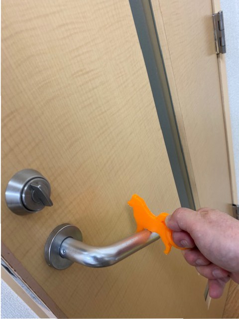 ドアオープナー引く際